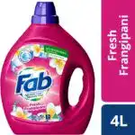 Fab Fresh Frangipani Front and Top Loader Laundry Liquid Detergent 4 Litre